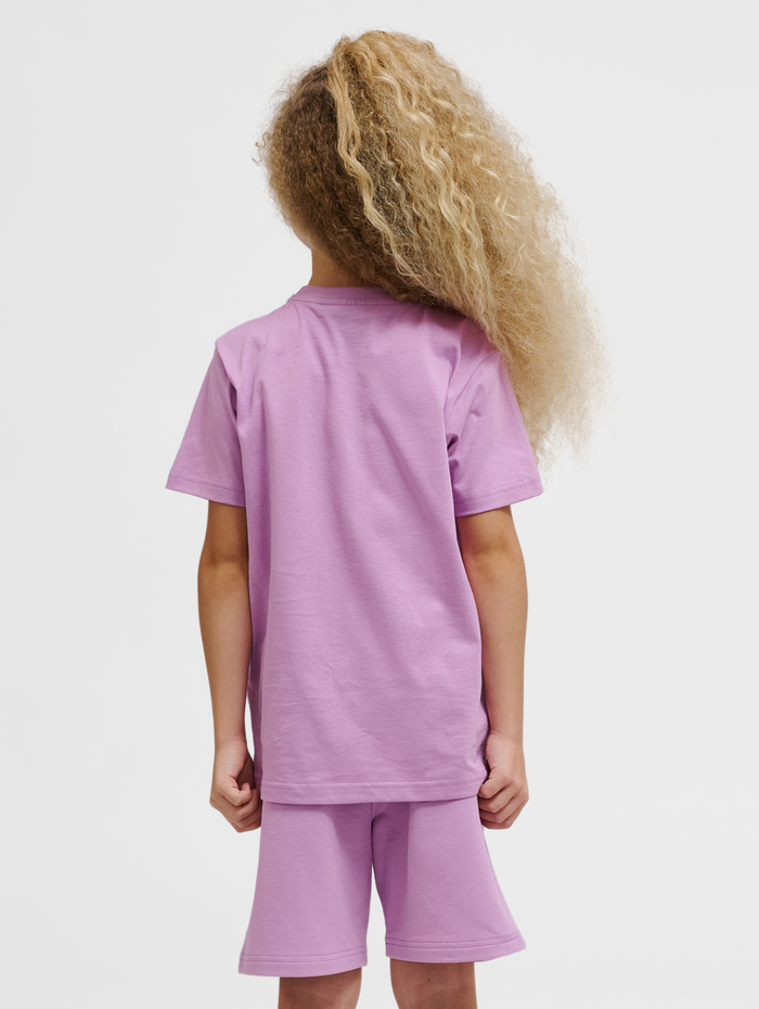 hmlTUKAS T-SHIRT S/S 2-PACK, SMOKY GRAPE/MARSHMALLOW, model