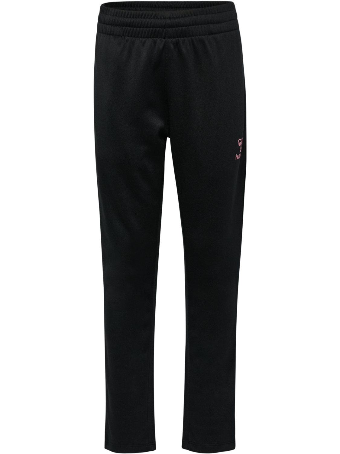 hmlSHIMMER TRAINING PANTS KIDS, BLACK/BRIDAL ROSE, packshot