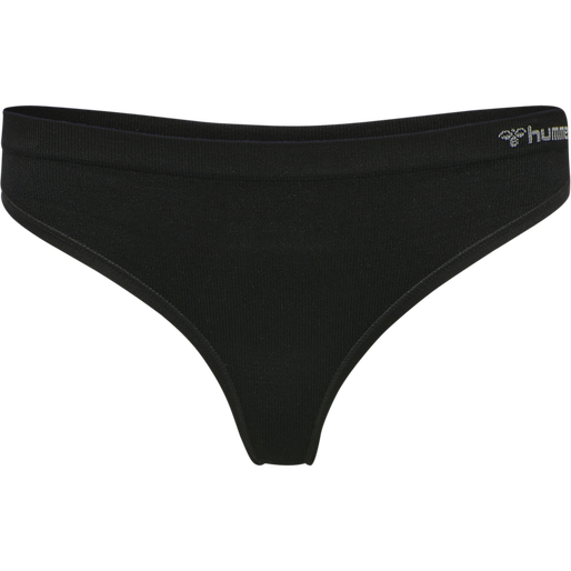 hmlJUNO SEAMLESS THONG, BLACK hmlJUNO SEAMLESS THONG, BLACK, packshot