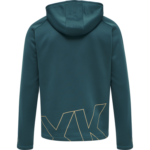 hmlCIMA XK HOODIE, BLUE CORAL hmlCIMA XK HOODIE, BLUE CORAL, packshot