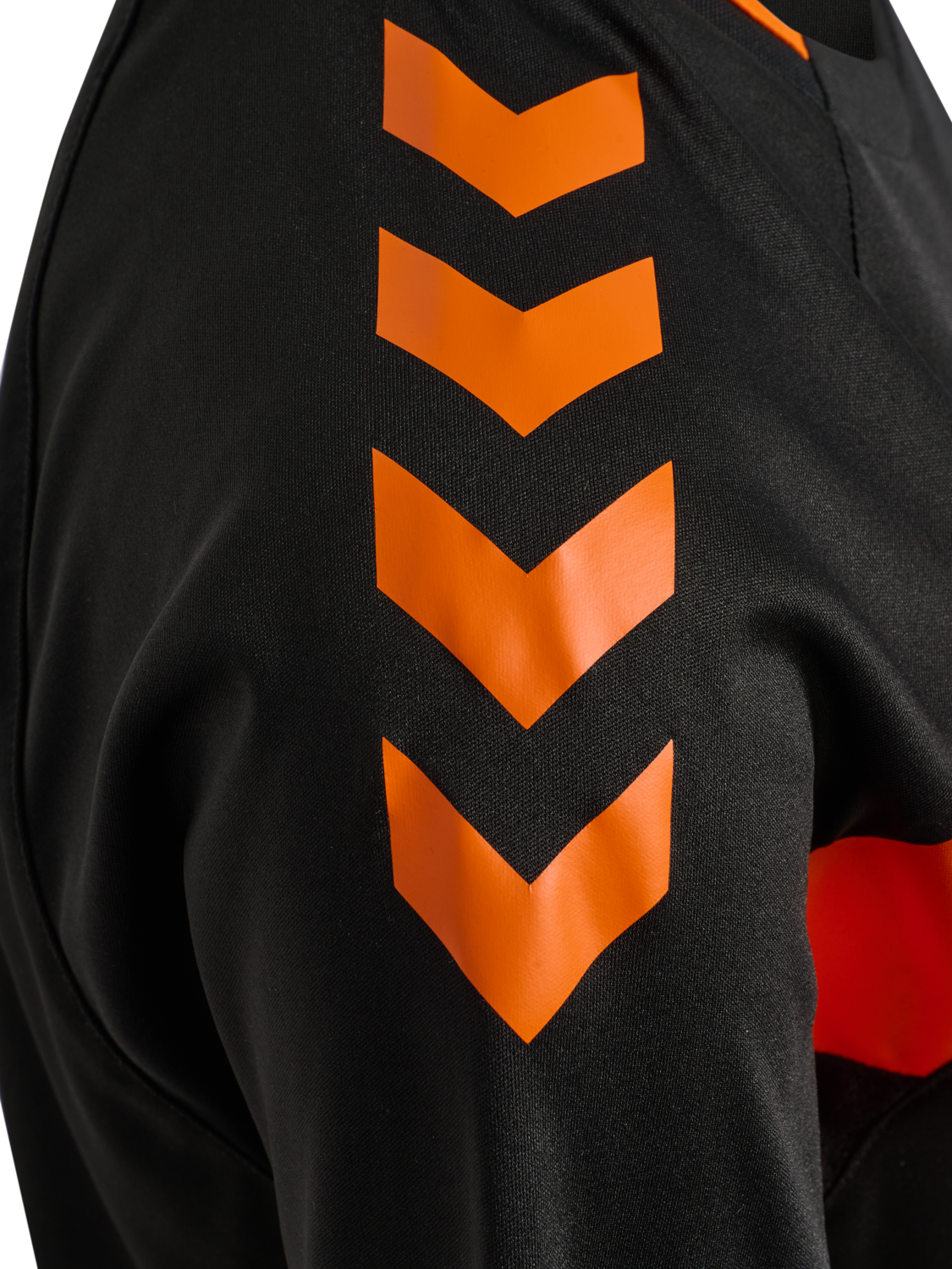 hmlCORE 2.0 JERSEY S/S WOMAN, BLACK/ORANGE TIGER, packshot