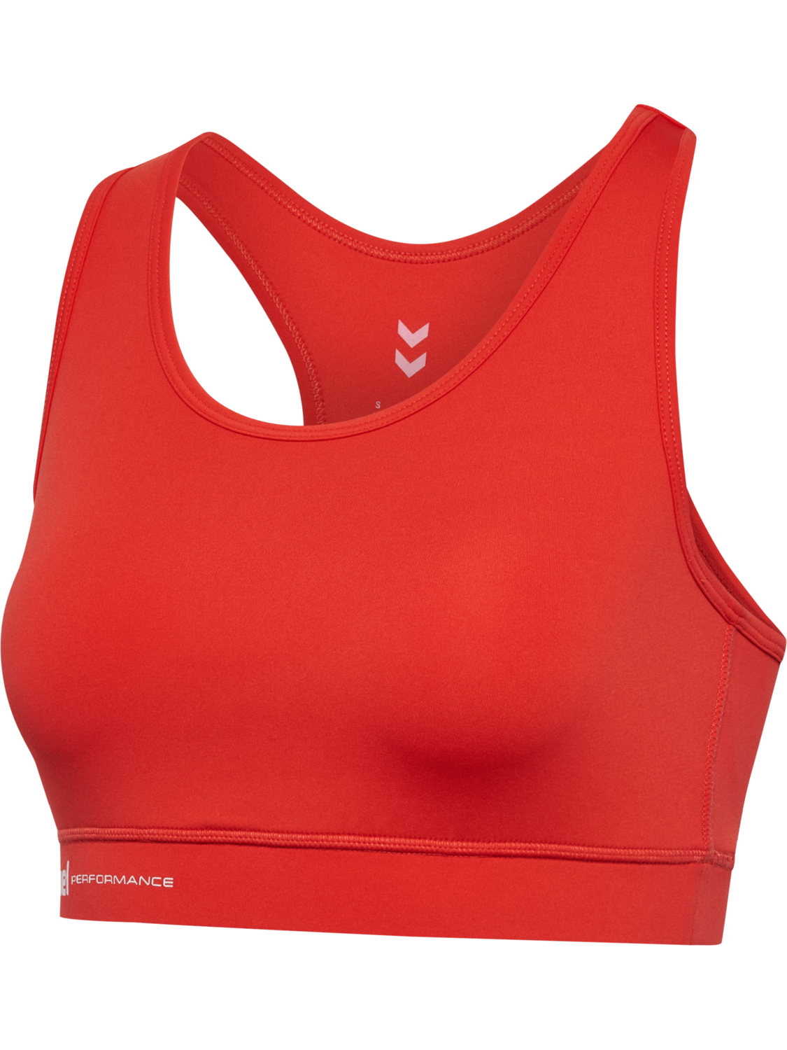 hmlPULSE LIGHT SUPPORT BRA, CAYENNE, packshot