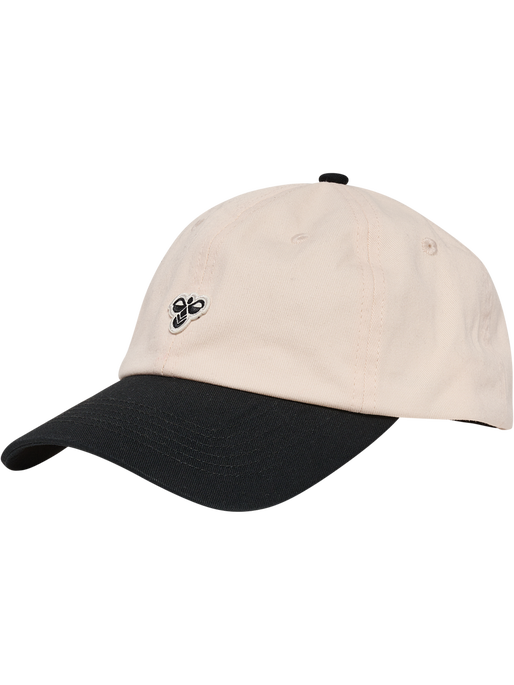 hmlBASEBALL CAP BEE, BONE WHITE, packshot