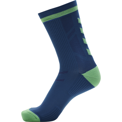 ELITE INDOOR SOCK LOW PA, GREEN ASH, packshot