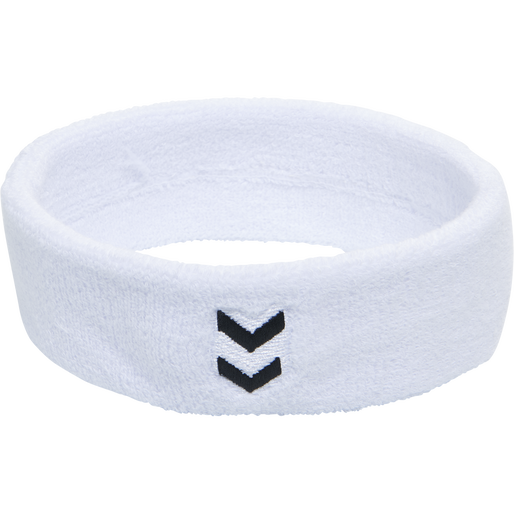 HUMMEL CHEVRON HEADBAND, WHITE HUMMEL CHEVRON HEADBAND, WHITE, packshot