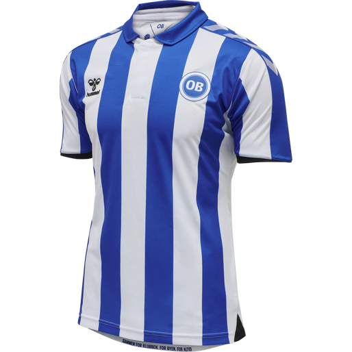 OB 20/21 HOME JERSEY S/S _KIDS, WHITE/LAPIS BLUE UNSPONSORED OB 20/21 HOME JERSEY S/S _KIDS, WHITE/LAPIS BLUE UNSPONSORED, packshot