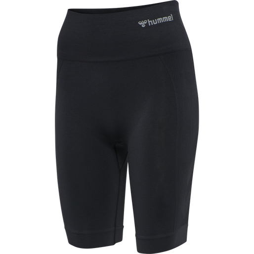 hmlTIF SEAMLESS CYLING SHORTS, BLACK, packshot