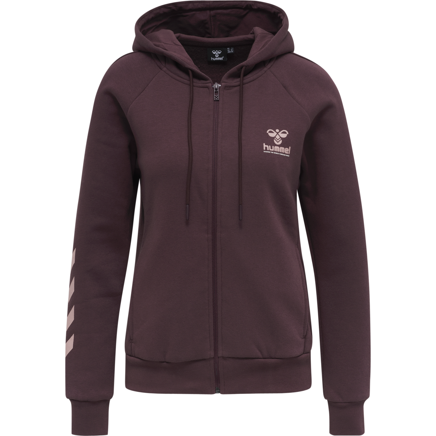 hmlNONI ZIP HOODIE, 8016, packshot