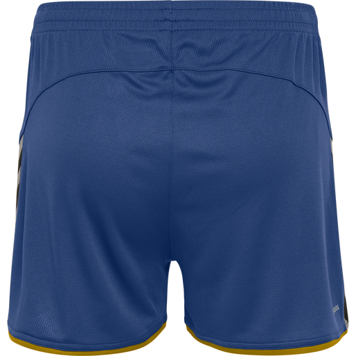 hmlAUTHENTIC POLY SHORTS WOMAN, TRUE BLUE/SPORTS YELLOW hmlAUTHENTIC POLY SHORTS WOMAN, TRUE BLUE/SPORTS YELLOW, packshot