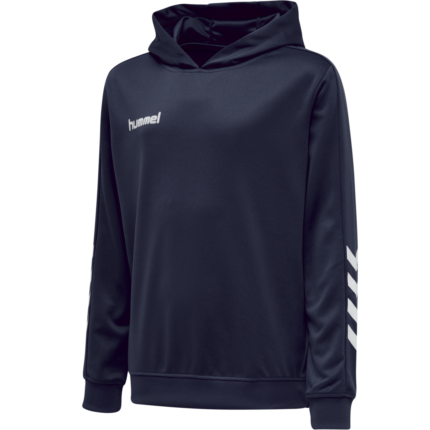 hmlPROMO KIDS POLY HOODIE, MARINE, packshot