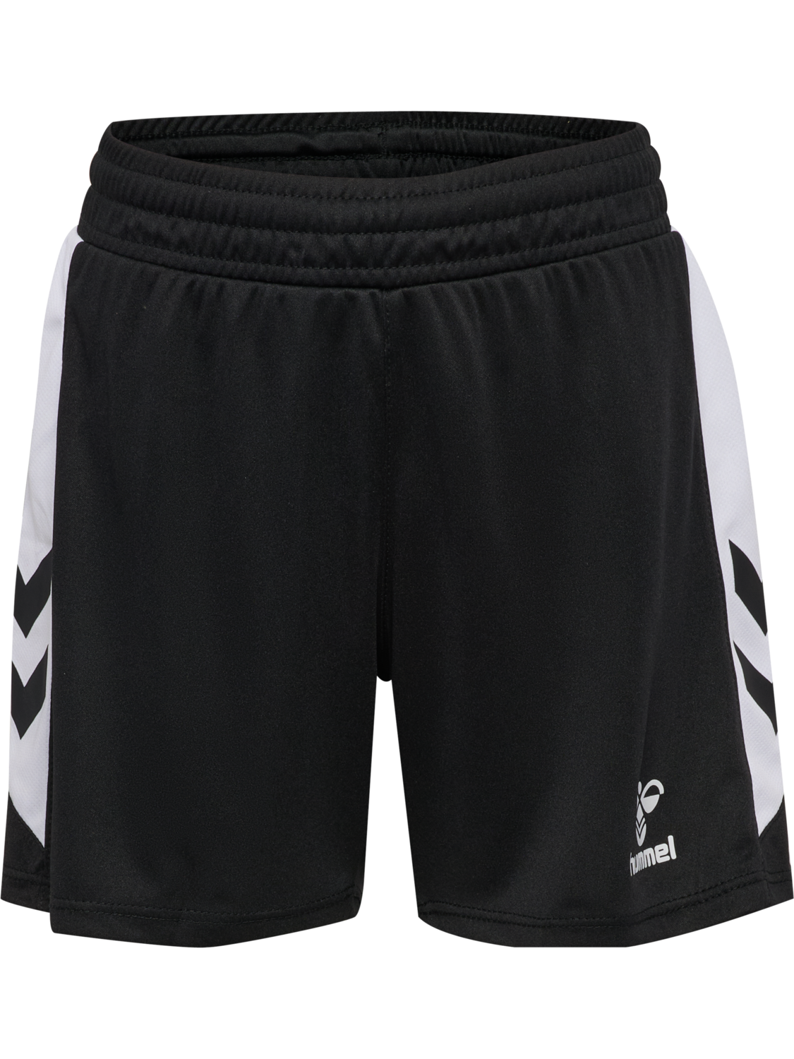 hmlMATCH SHORTS KIDS, BLACK/WHITE, packshot