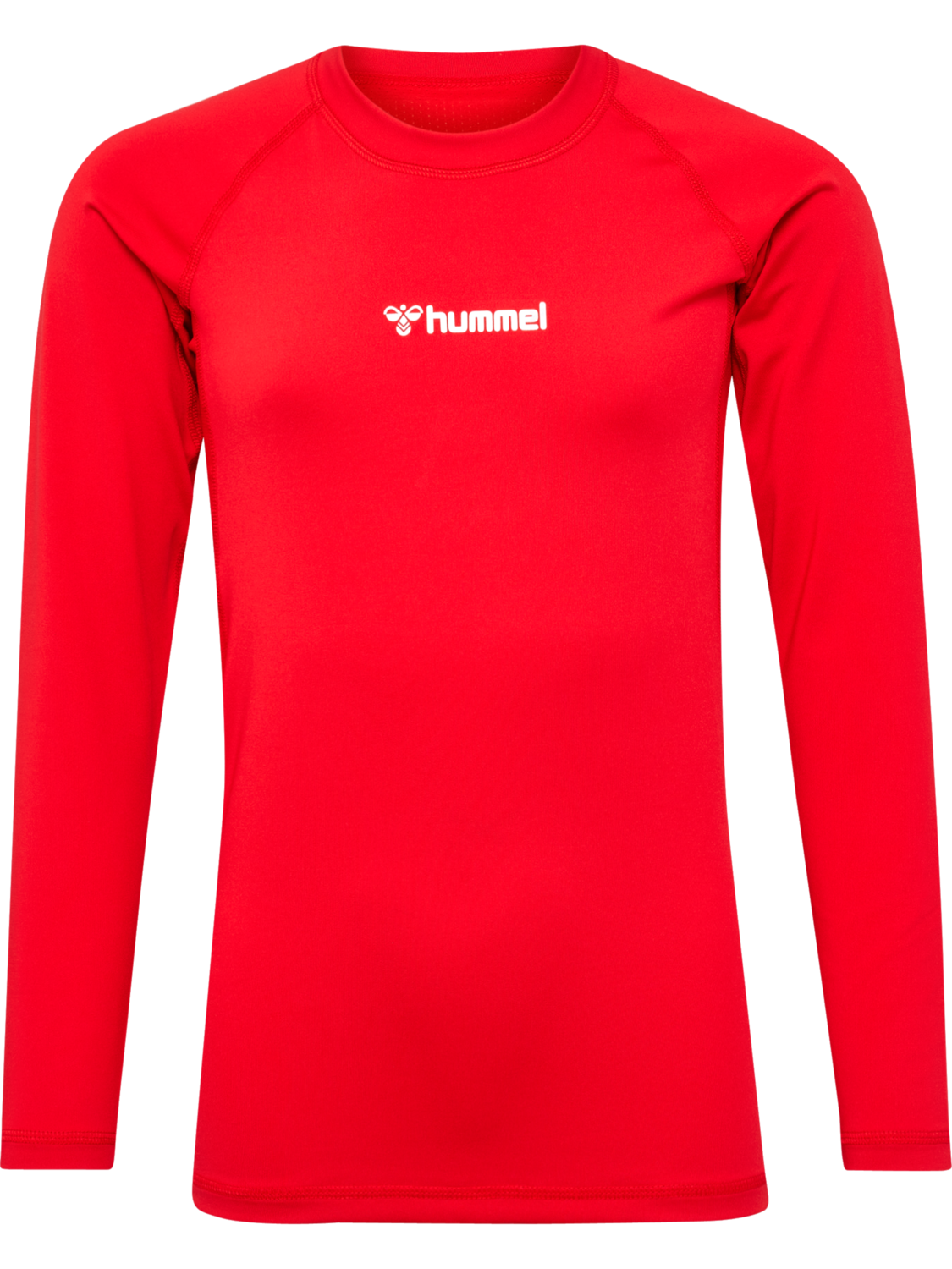 hmlBL PERFORMANCE TEE L/S KIDS, TRUE RED, packshot