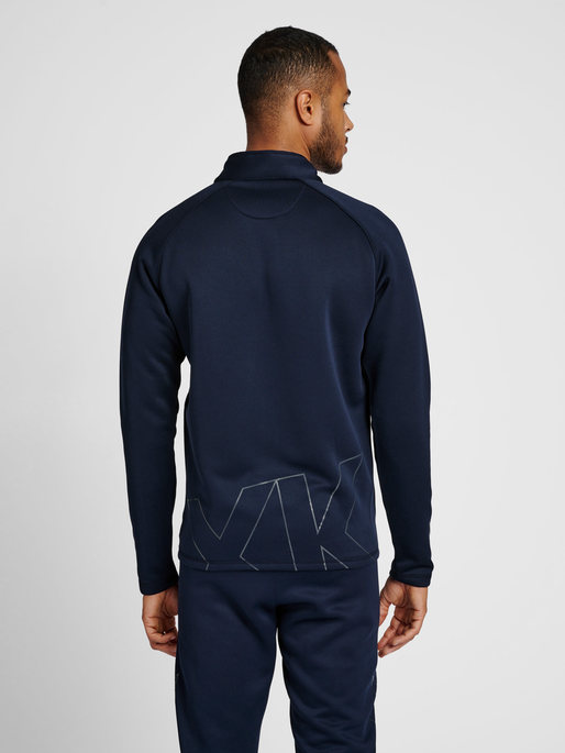 hmlCIMA XK ZIP JACKET, MARINE, model