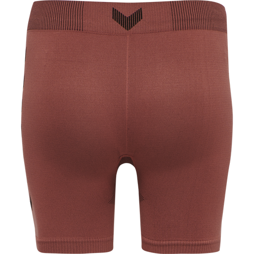 HUMMEL FIRST SEAMLESS TR SHT TIGH W, MARSALA, packshot