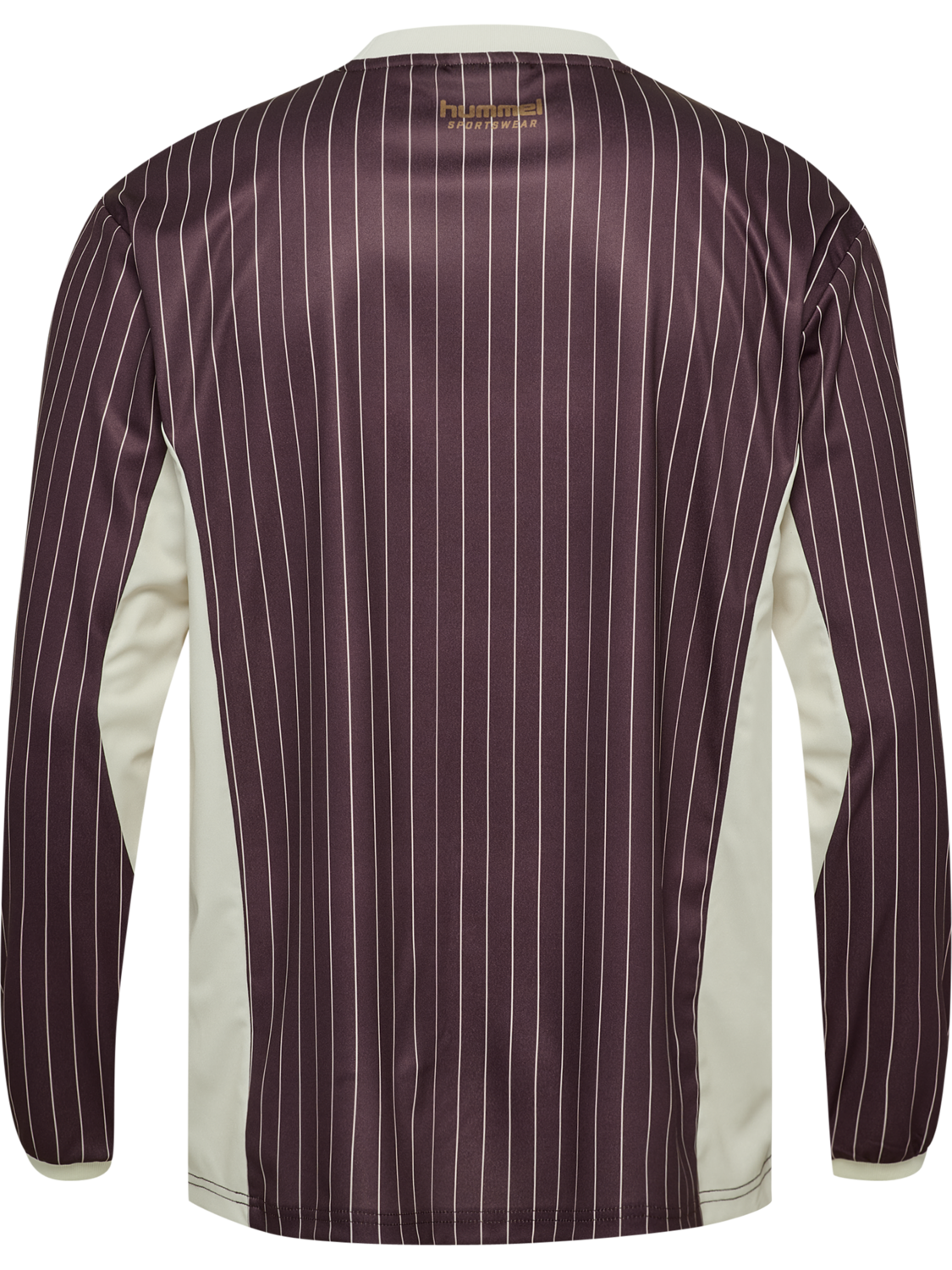 hmlLOOSE JERSEY LS STRIPE TOPSCORER, VINEYARD WINE, packshot