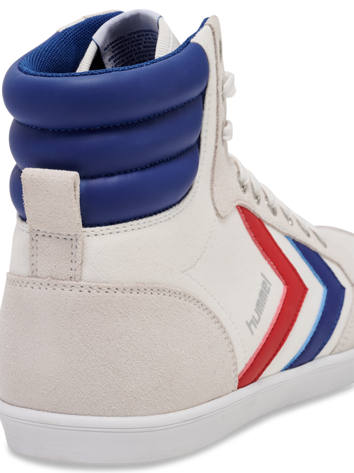 HUMMEL SLIMMER STADIL HIGH, WHITE/BLUE/RED/GUM HUMMEL SLIMMER STADIL HIGH, WHITE/BLUE/RED/GUM, packshot