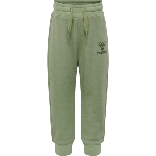 hmlDALLAS PANTS, OIL GREEN, packshot