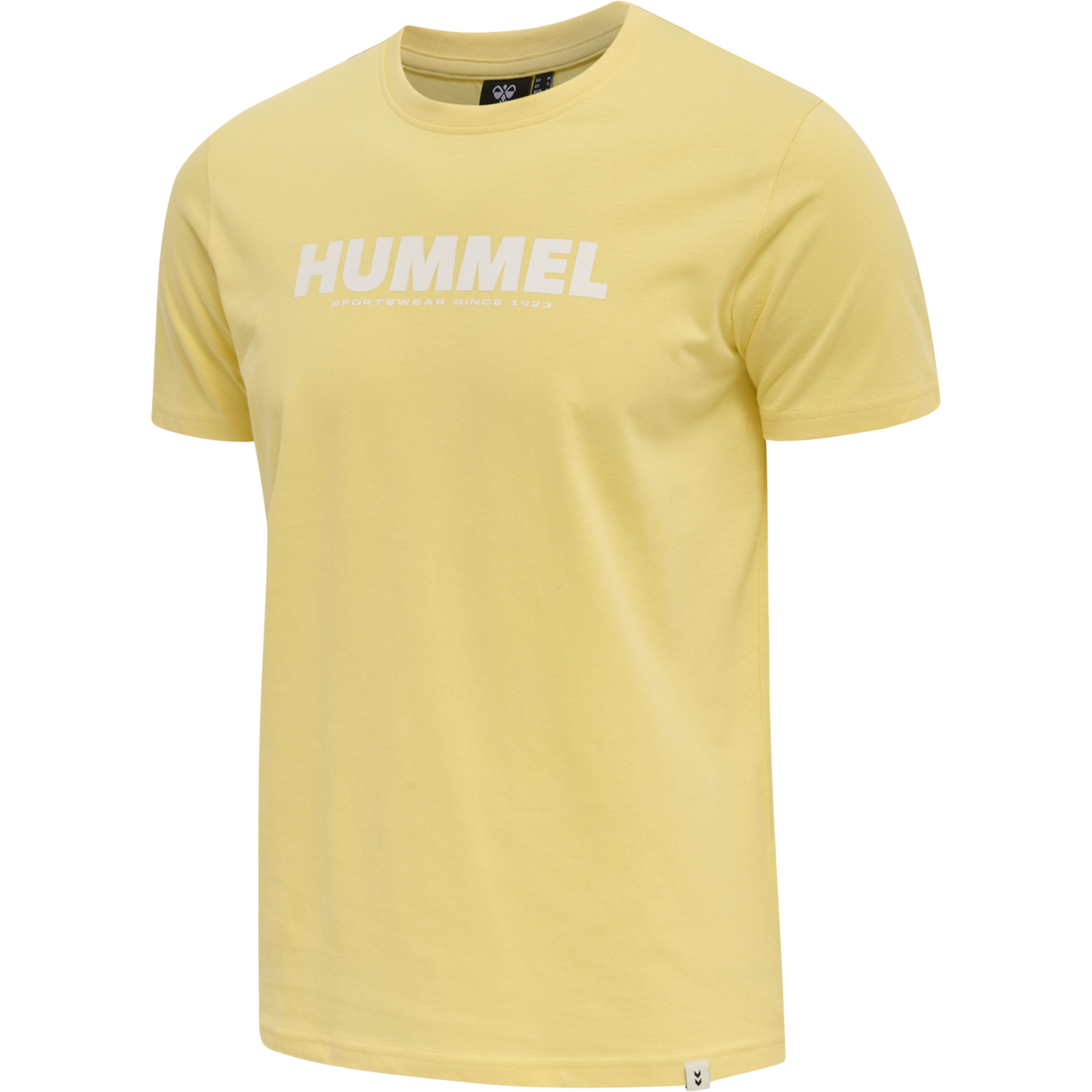 Hummel Freizeit und Training Baumwolle Logo T-Shirt Herren dunkellila 