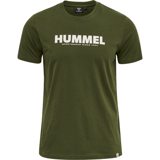 hmlLEGACY T-SHIRT, RIFLE GREEN, packshot