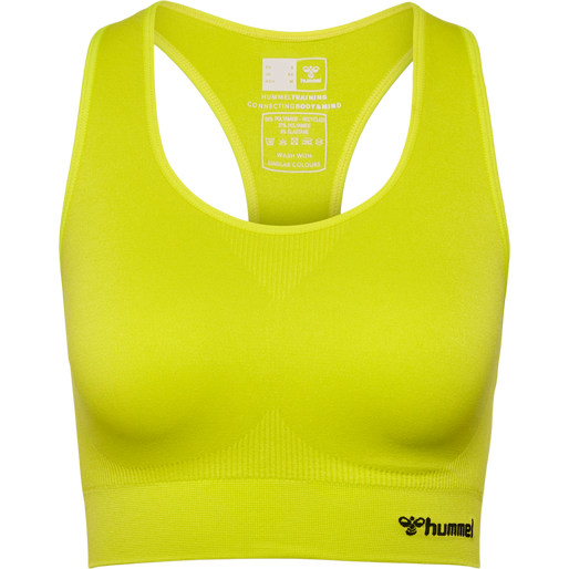 hmlTIF SEAMLESS SPORTS TOP, SULPHUR SPRING, packshot