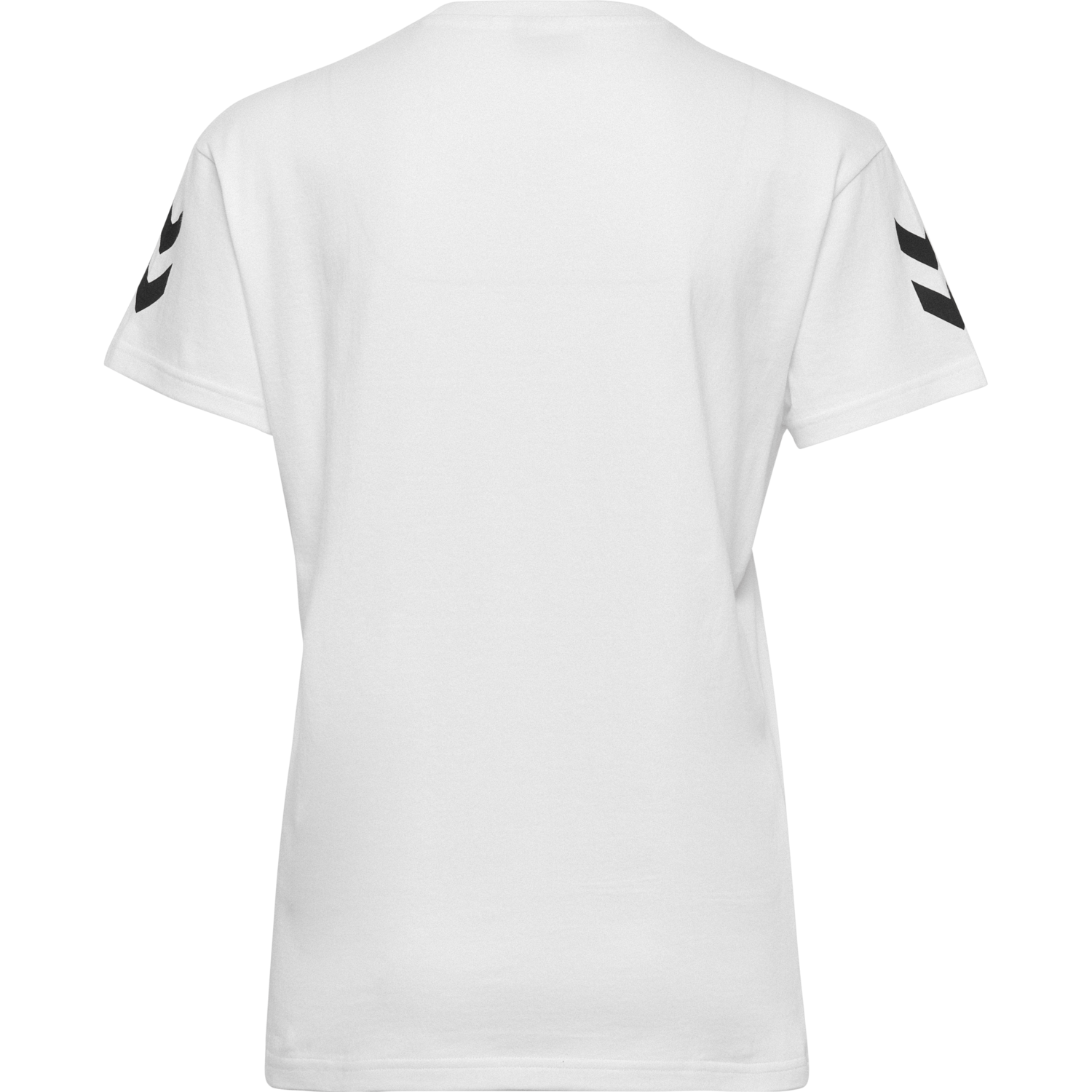 HMLGO COTTON T-SHIRT WOMAN S/S, WHITE, packshot