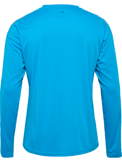 hmlCORE XK POLY JERSEY L/S, BLUE DANUBE, packshot