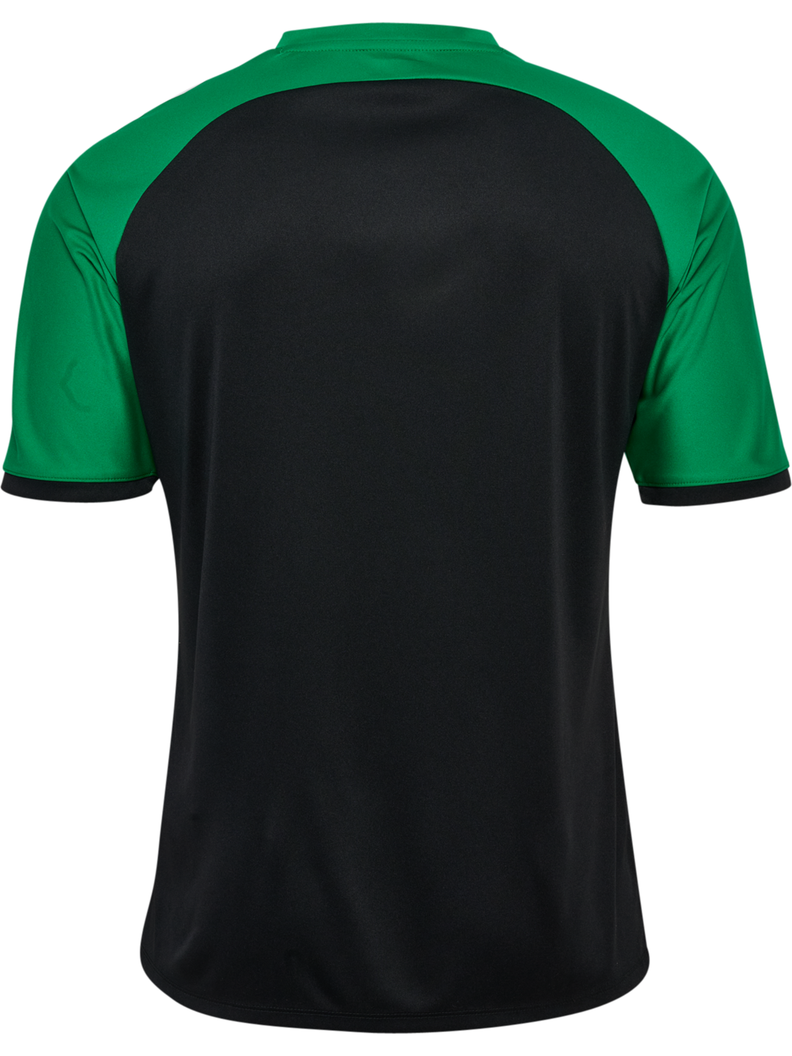 hmlMATCH LEAGUE JERSEY S/S, BLACK/JELLY BEAN, packshot