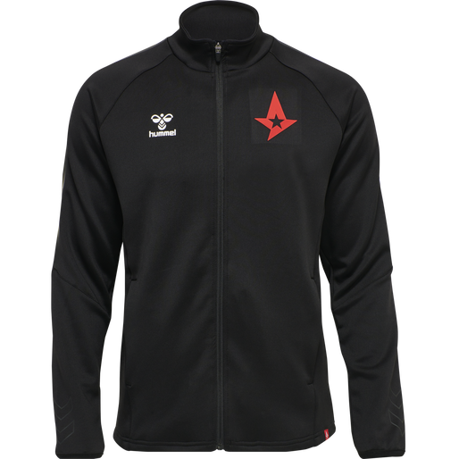 ASTRALIS 20/21 CIMA ZIP JACKET, BLACK WO SPONSOR, packshot