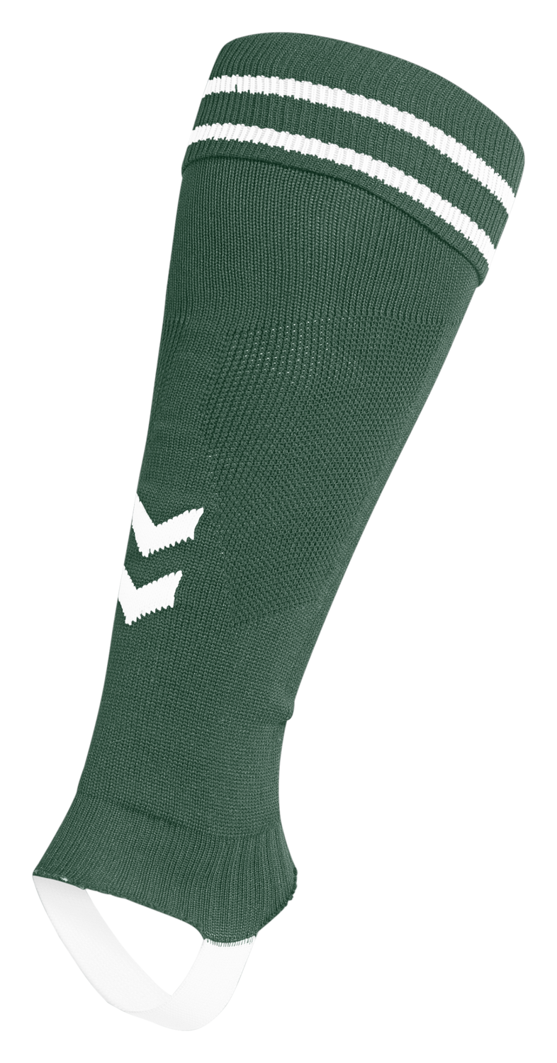 ELEMENT FOOTBALL SOCK FOOTLESS, EVERGREEN/WHITE, packshot