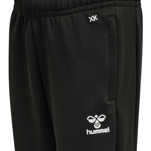 hmlCORE XK TRAINING POLY PANTS KIDS, BLACK, packshot
