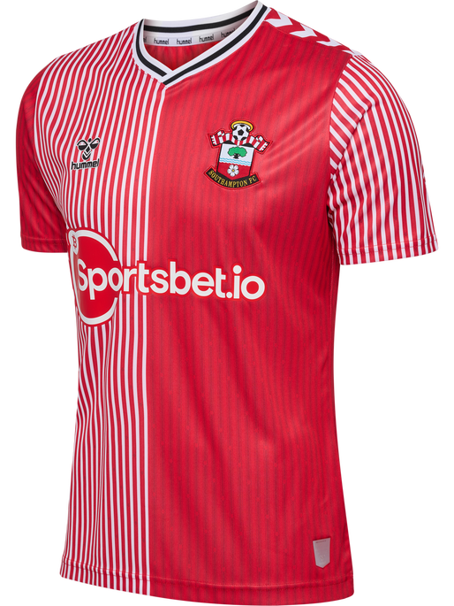 SOU 23/24 HOME JERSEY S/S, RED/WHITE, packshot
