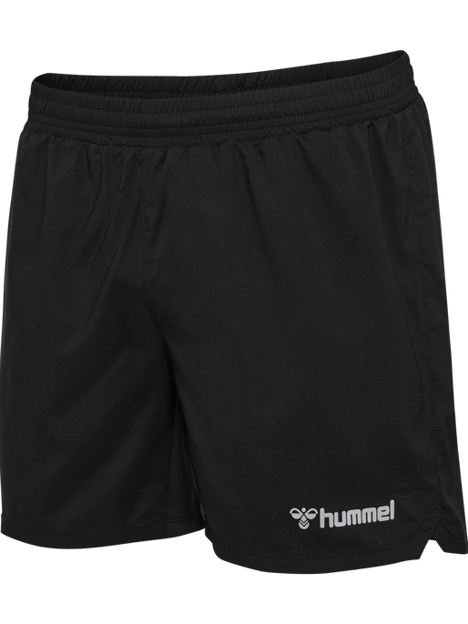 hmlRUN SHORTS, BLACK, packshot