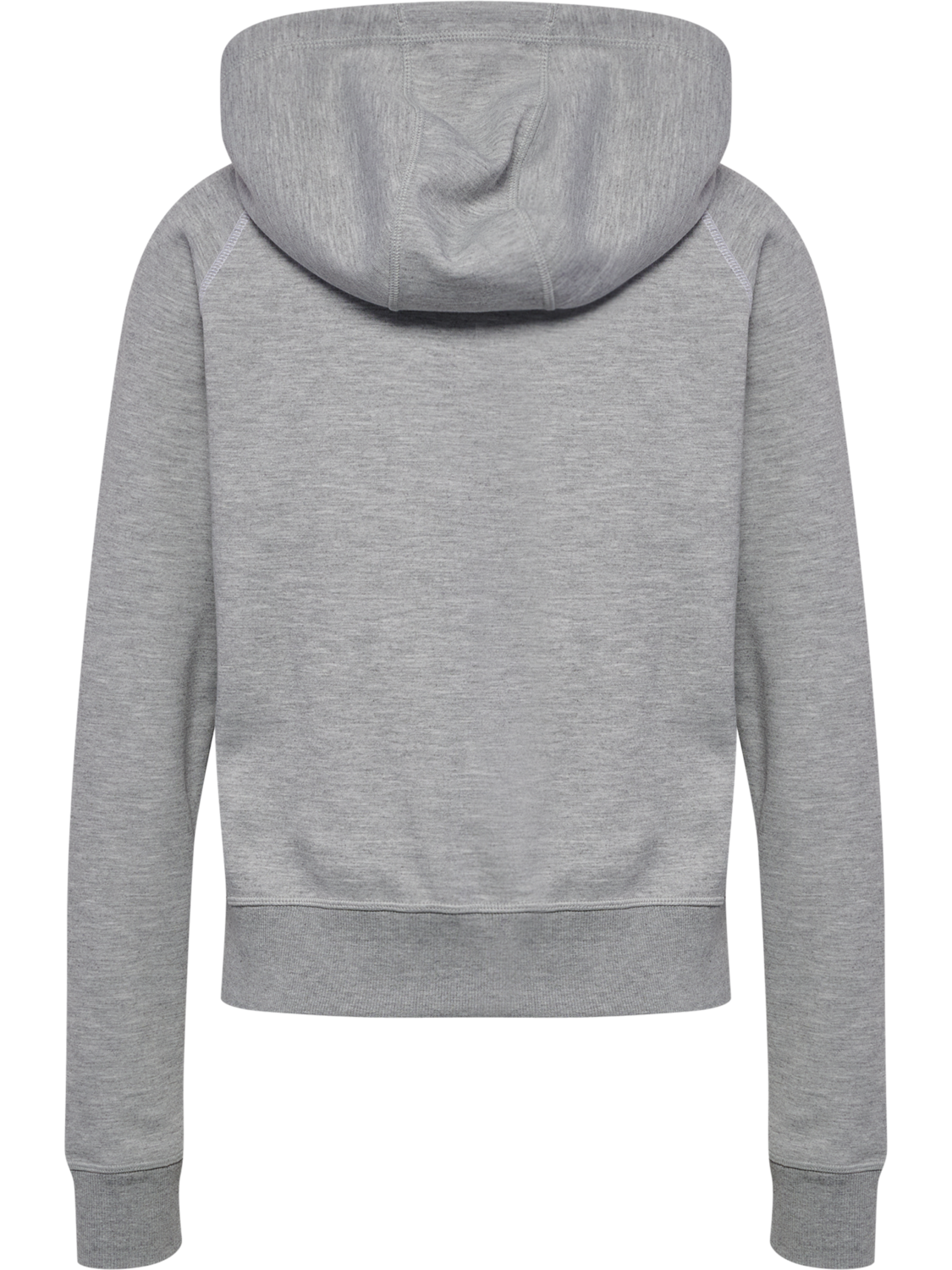 hmlMOVE 2.0 ZIP HOODIE WOMAN, GREY MELANGE, packshot