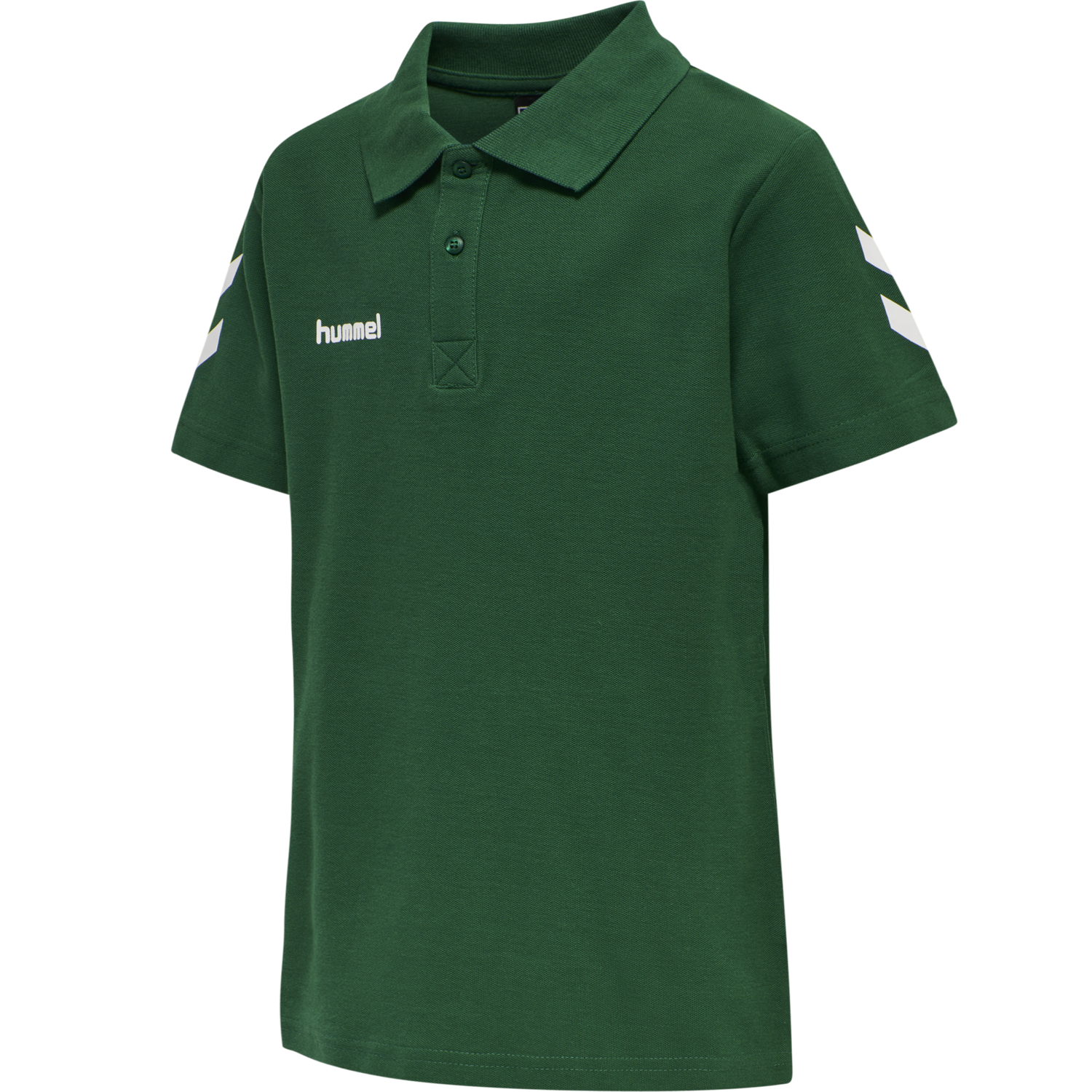 HMLGO KIDS COTTON POLO, EVERGREEN, packshot