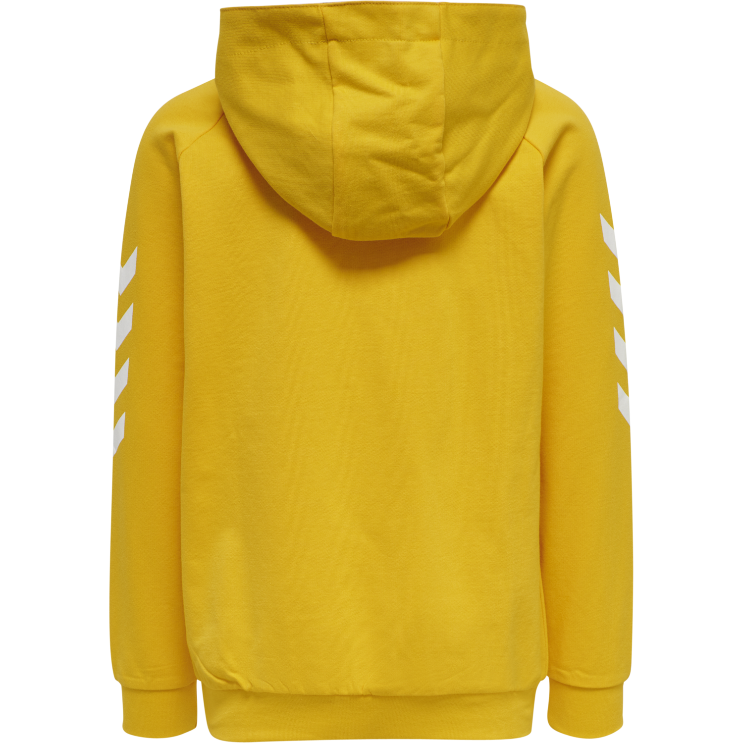 HMLGO KIDS COTTON HOODIE, SPORTS YELLOW, packshot