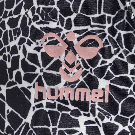 hmlNANNA TOP, BLACK/WHITE hmlNANNA TOP, BLACK/WHITE, packshot