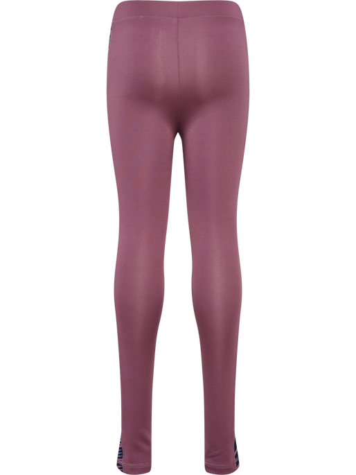 hmlJR MIX MID WAIST TIGHTS, WISTFUL MAUVE, packshot
