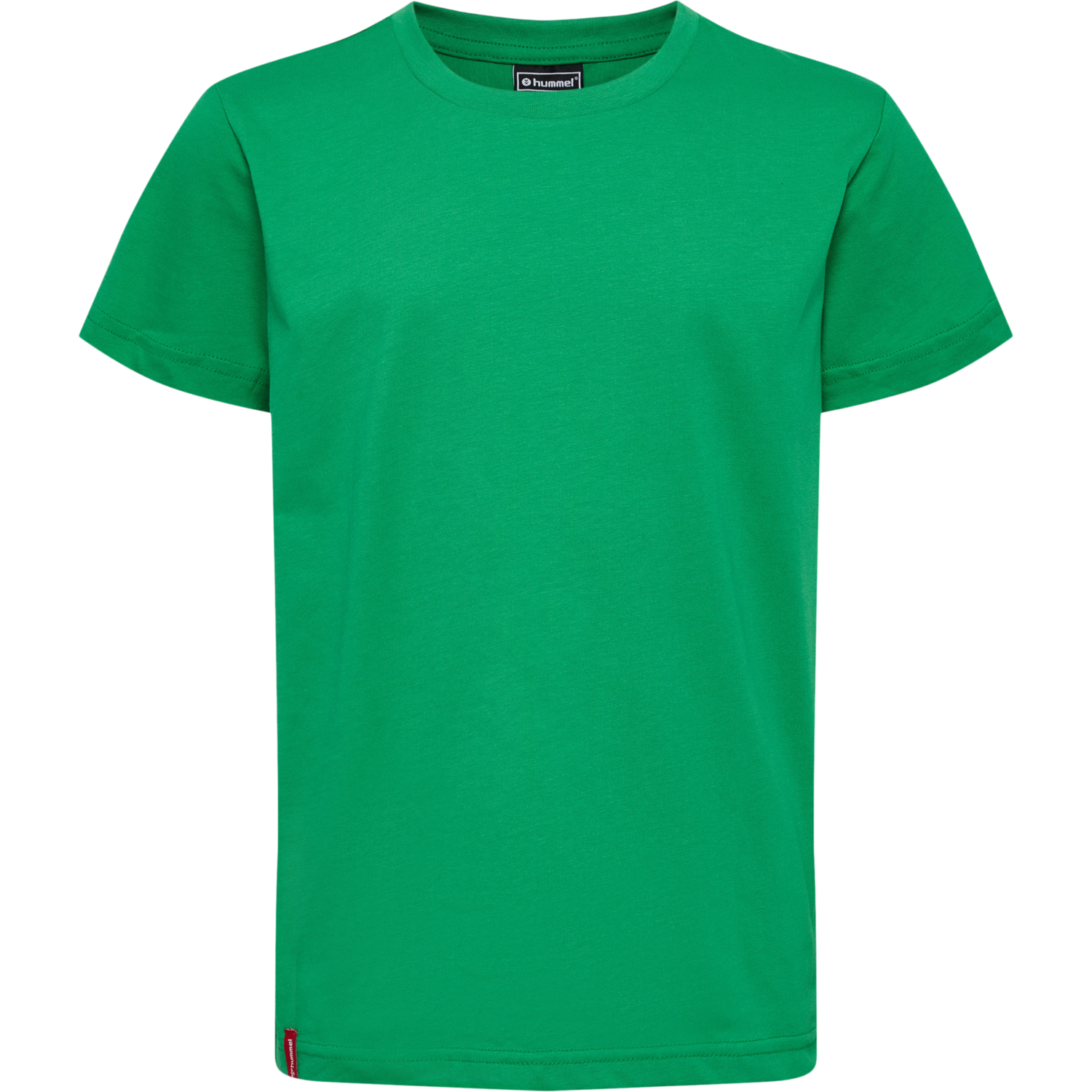 hmlRED BASIC T-SHIRT S/S KIDS, JELLY BEAN, packshot