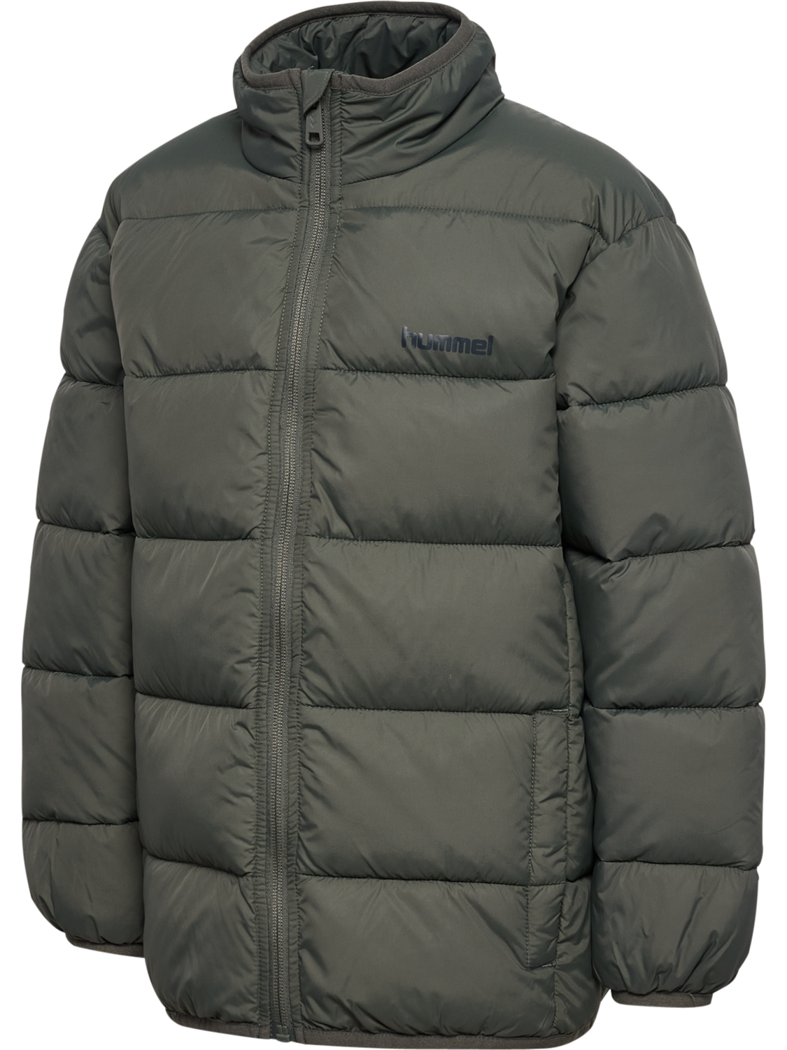 hmlJR LIGHTWEIGHT PUFFER JACKET, CASTOR GRAY, packshot
