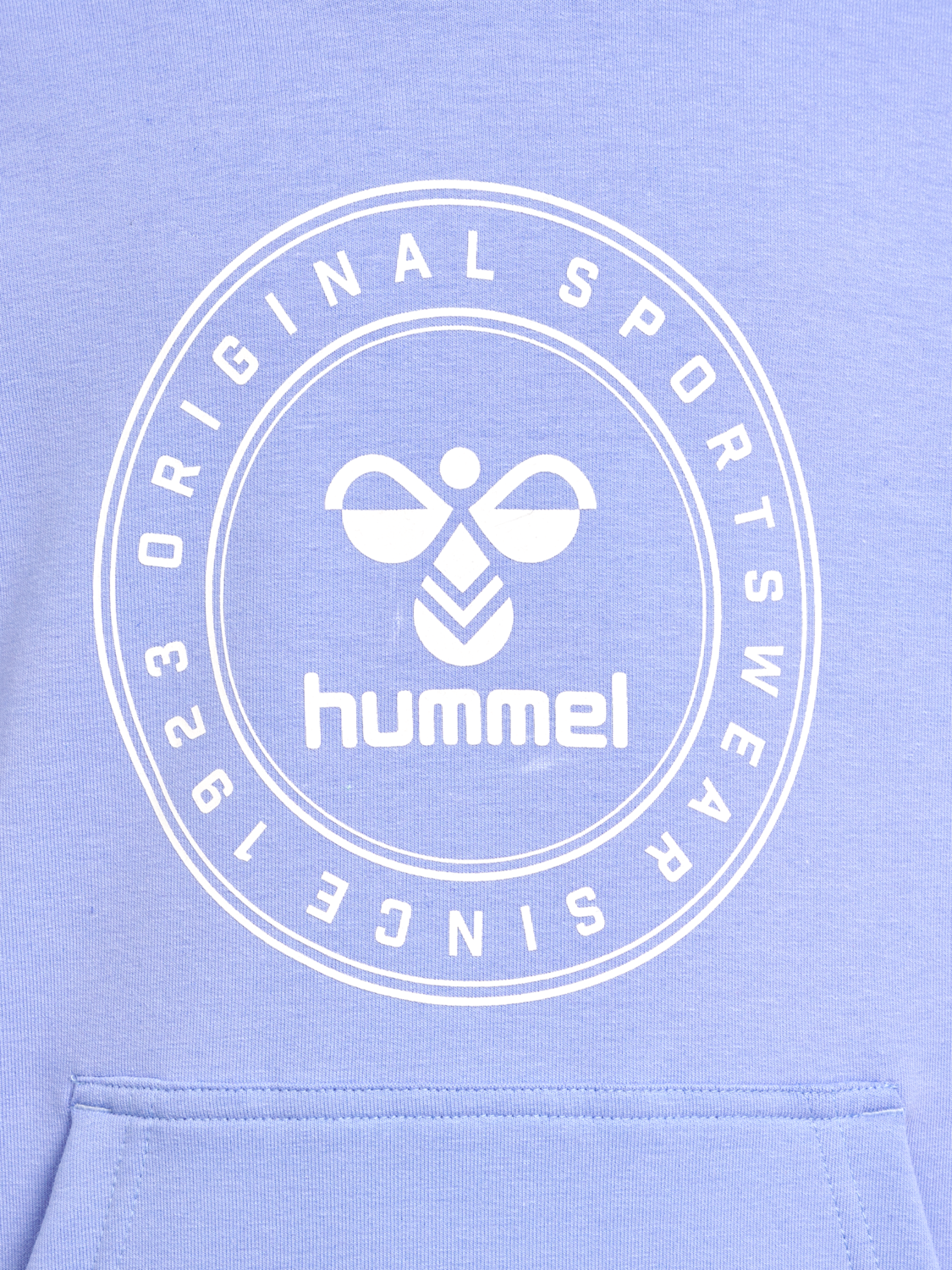 hmlCUATRO CIRCLE HOODIE, HYDRANGEA, packshot