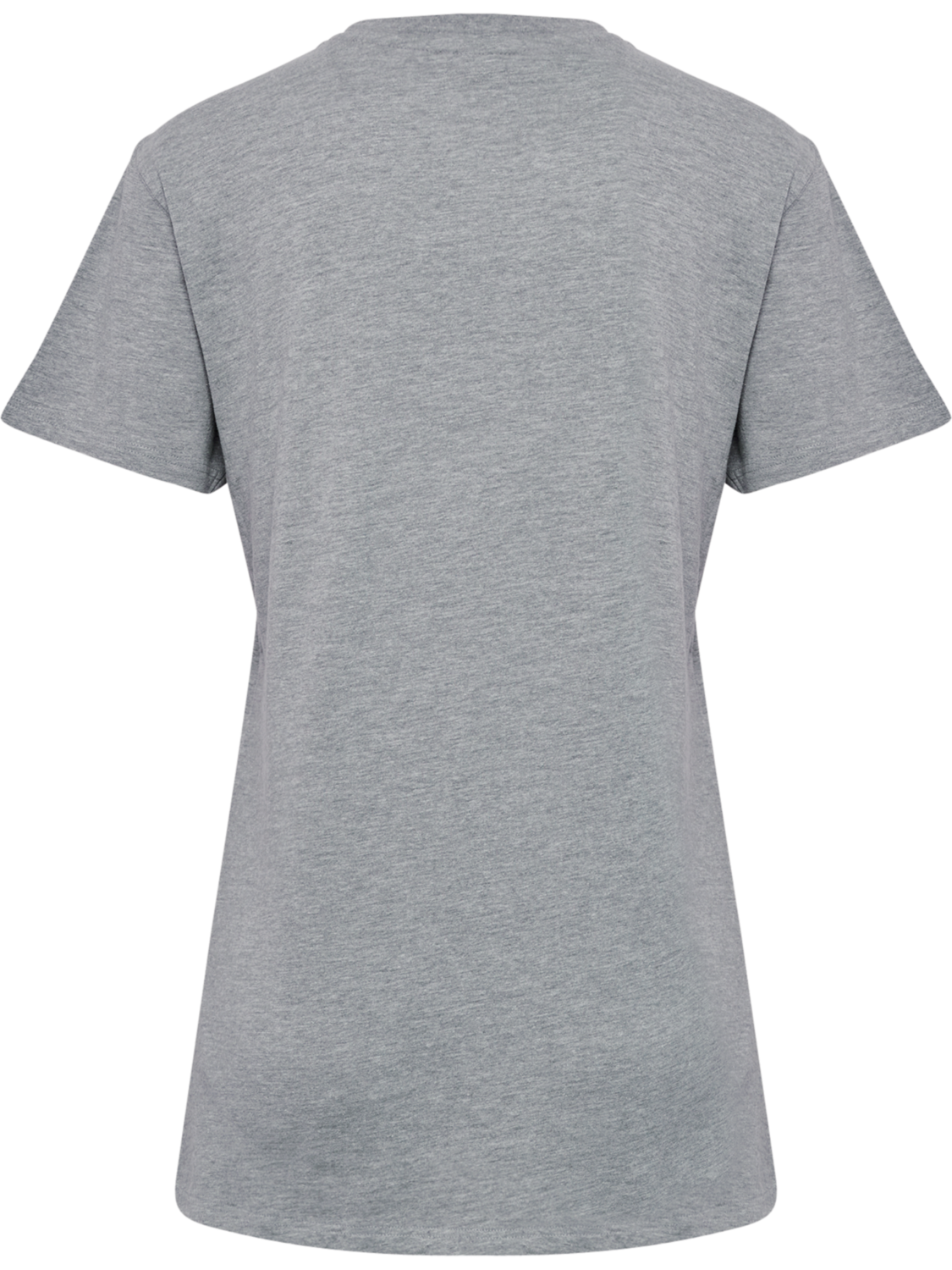 hmlGO 2.0 LOGO T-SHIRT S/S WOMAN, GREY MELANGE, packshot
