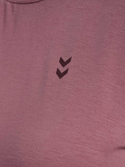 hmlYOGA SOFT LOOSE W T-SHIRT LS, WISTFUL MAUVE, packshot