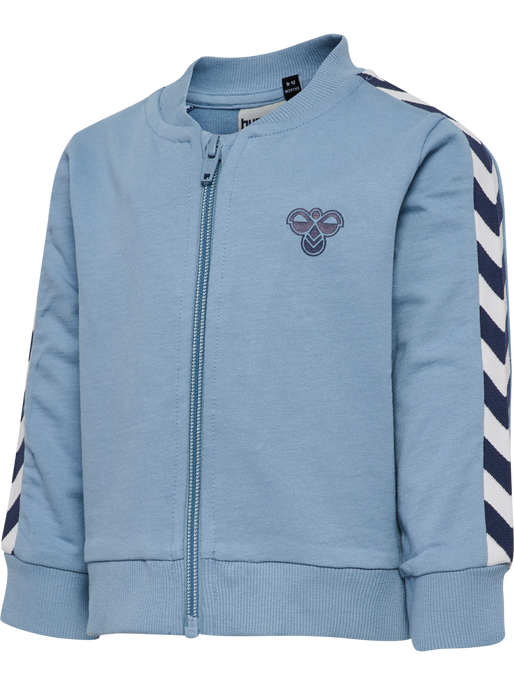 hmlMINI REG CHEVRON SET, FADED DENIM hmlMINI REG CHEVRON SET, FADED DENIM, packshot