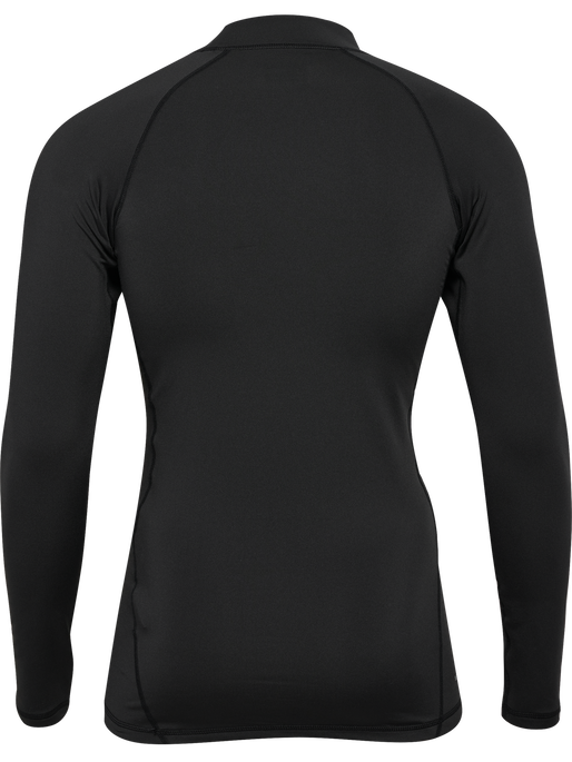 hmlBL WINTER PERFORMANCE TEE L/S, BLACK, packshot