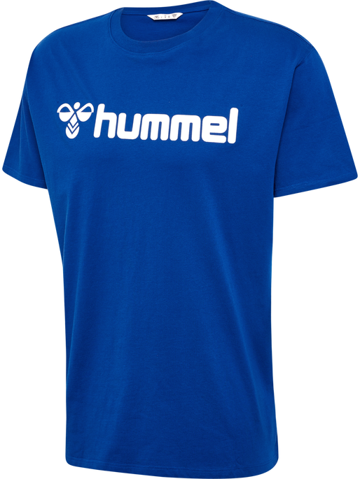 hmlGO 2.0 LOGO T-SHIRT S/S, TRUE BLUE hmlGO 2.0 LOGO T-SHIRT S/S, TRUE BLUE, packshot
