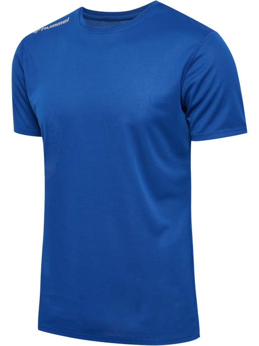 hmlRUN JERSEY S/S, TRUE BLUE, packshot