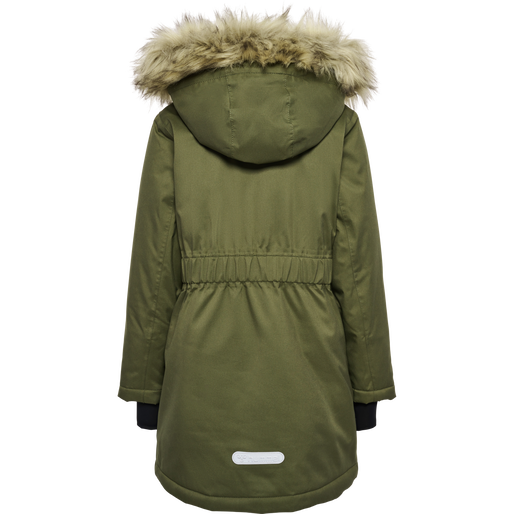 hmlALMA TEX COAT, OLIVE NIGHT hmlALMA TEX COAT, OLIVE NIGHT, packshot