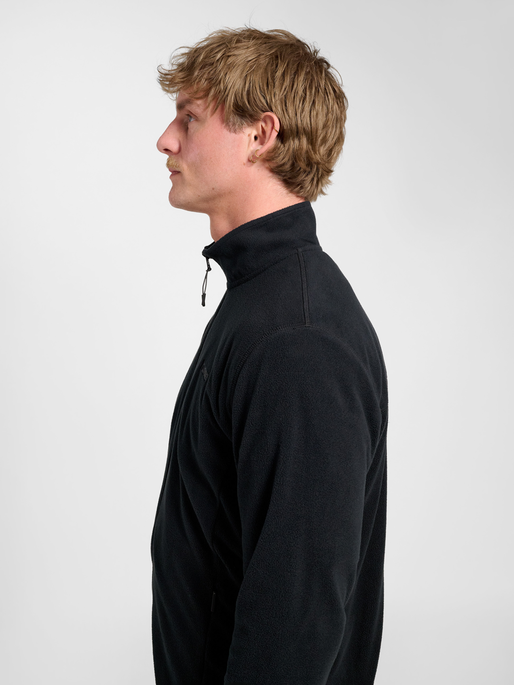 hmlACTIVE FLEECE JACKET, BLACK, model