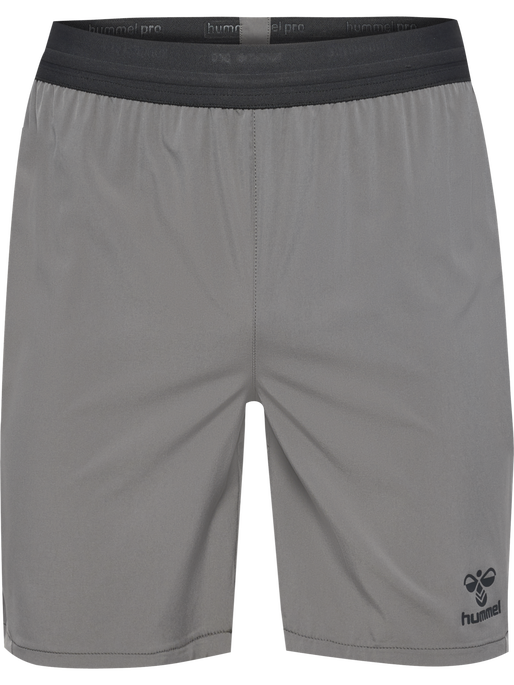 hmlPRO TRAINING SHORTS, STEEL GRAY, packshot