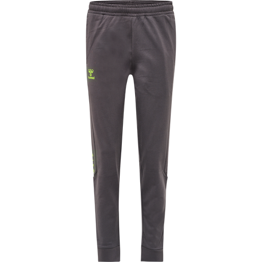 hmlOFFGRID COTTON PANTS WO, FORGED IRON/NASTURIUM, packshot